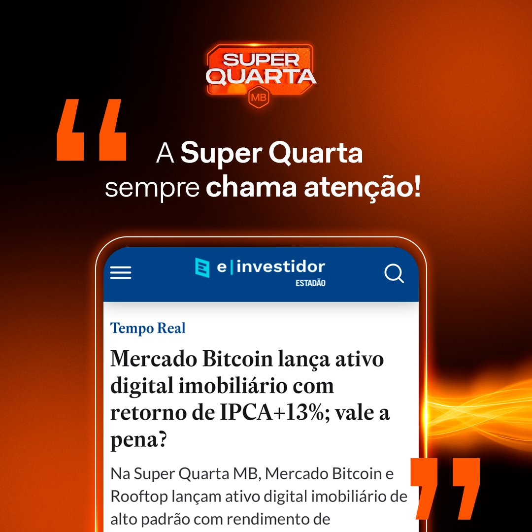 Não é só a gente que fala: a #SuperQuarta já virou assunto na mídia!  🔥🔥🔥🔥🔥 Todo mês, ela movimenta o mercado e traz ofertas exclusivas. E a  de setembro é especial: com