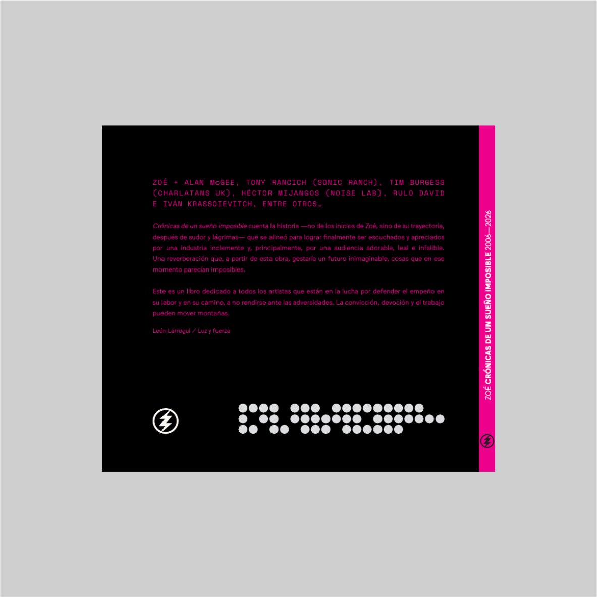 Ya puedes adquirir en preventa el libro "Crónicas de un sueño imposible", sobre la creación y proceso de Memo Rex Commander y el Corazón Atómico de la Vía Láctea 🌌
merchoficial.com/artistas/zoe/s…