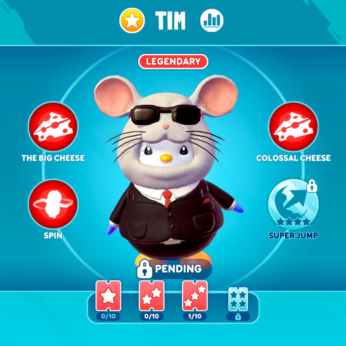 On the 4th day of playing Pudgy Party, I leveled up my Pudgy collection and got a legendary sigma mouse that stole my cheese, making the game more entertaining.

<a href="/PlayPudgyParty/">Pudgy Party</a>