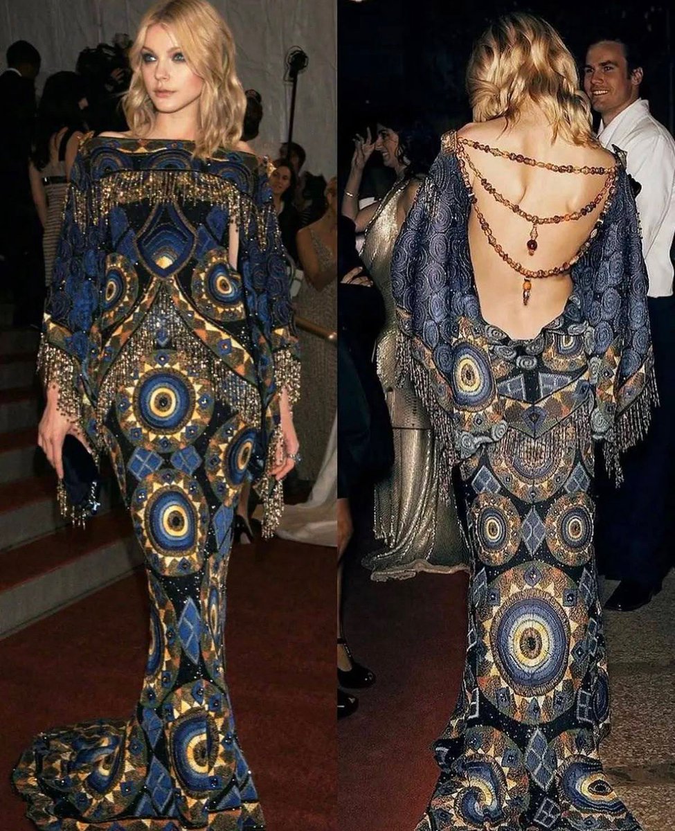 Jessica Stam wears Christian Dior Spr/Sum 1998 @ the Met Gala 2007