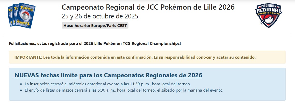 Estaremos en Lille ✌️