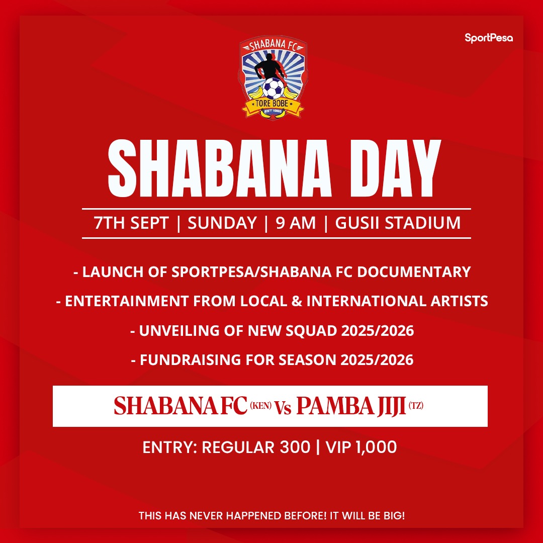 Shabanafckenya's tweet image. Ticketing Update.

✅ Tickets will be sold at Kisii Primary Parking, Opposite Dyprins hotel grounds and opposite Kisii Security Guards offices. Kindly observe queuing procedure. 
✅ Charges will be VIP 1000/= and REGULAR 300/=.
✅ Payment is Strictly by Cash.
✅ To reduce…