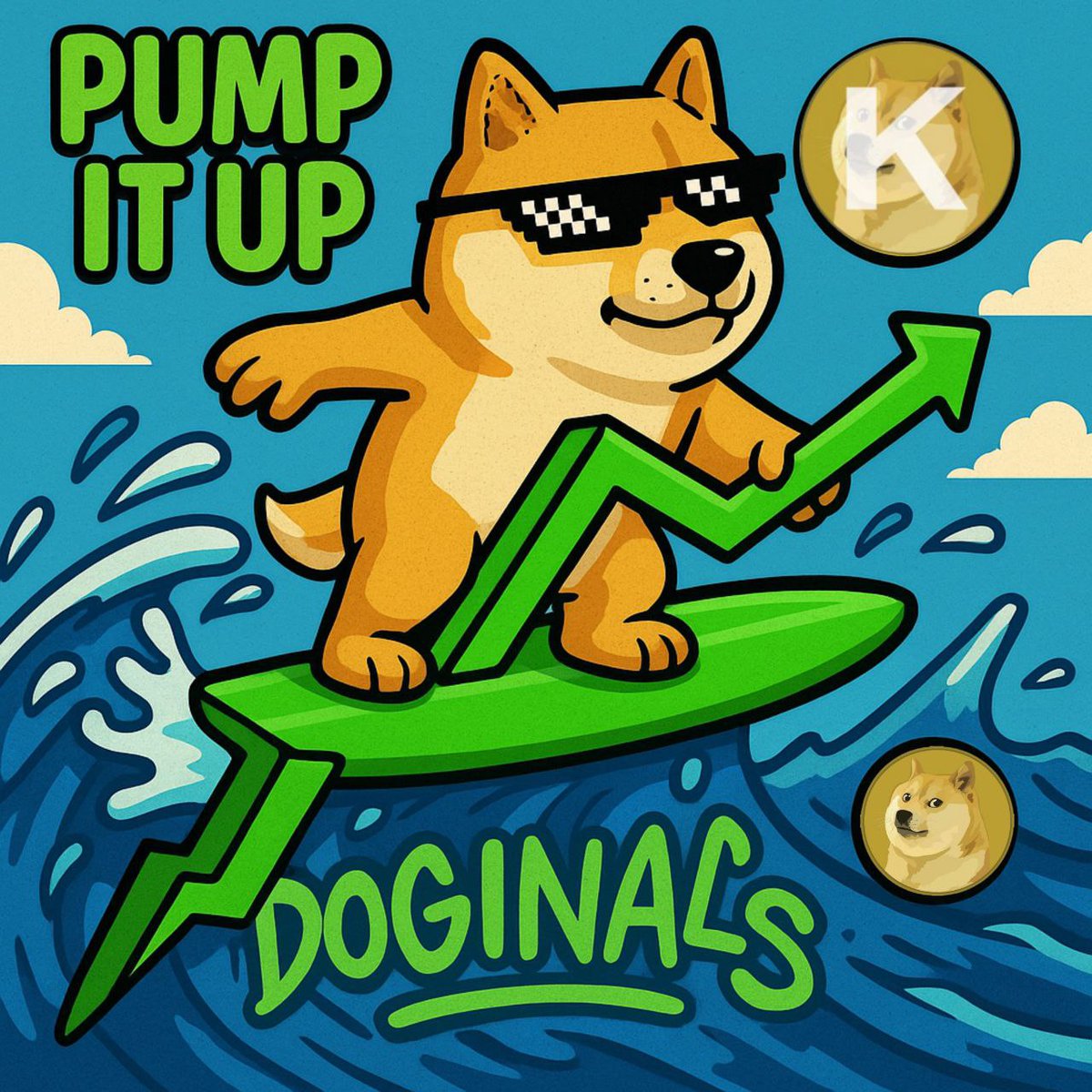 Surf the wave like Kabosu 🔥🚀🚀🚀
For that buy $DOSU and follow <a href="/Dosu_Foundation/">Dosu Foundation</a>. And you will be ready 😎✅