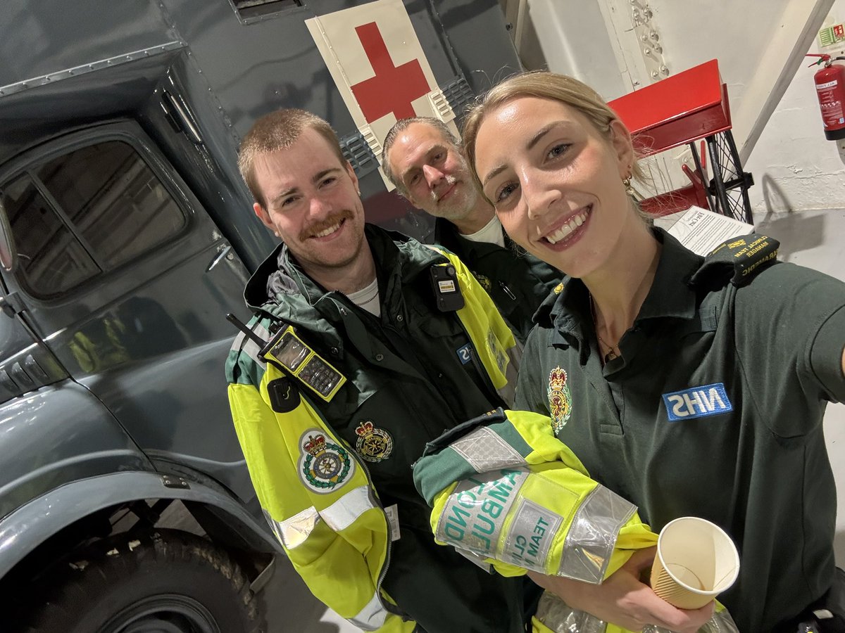 Great afternoon completing a major incident exercise!