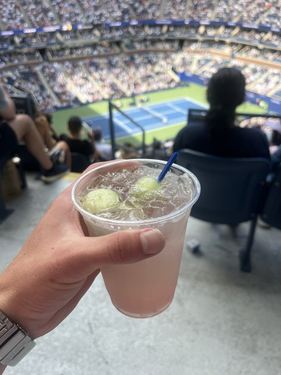 Cheers! (The us open Pete is not safe) #lank