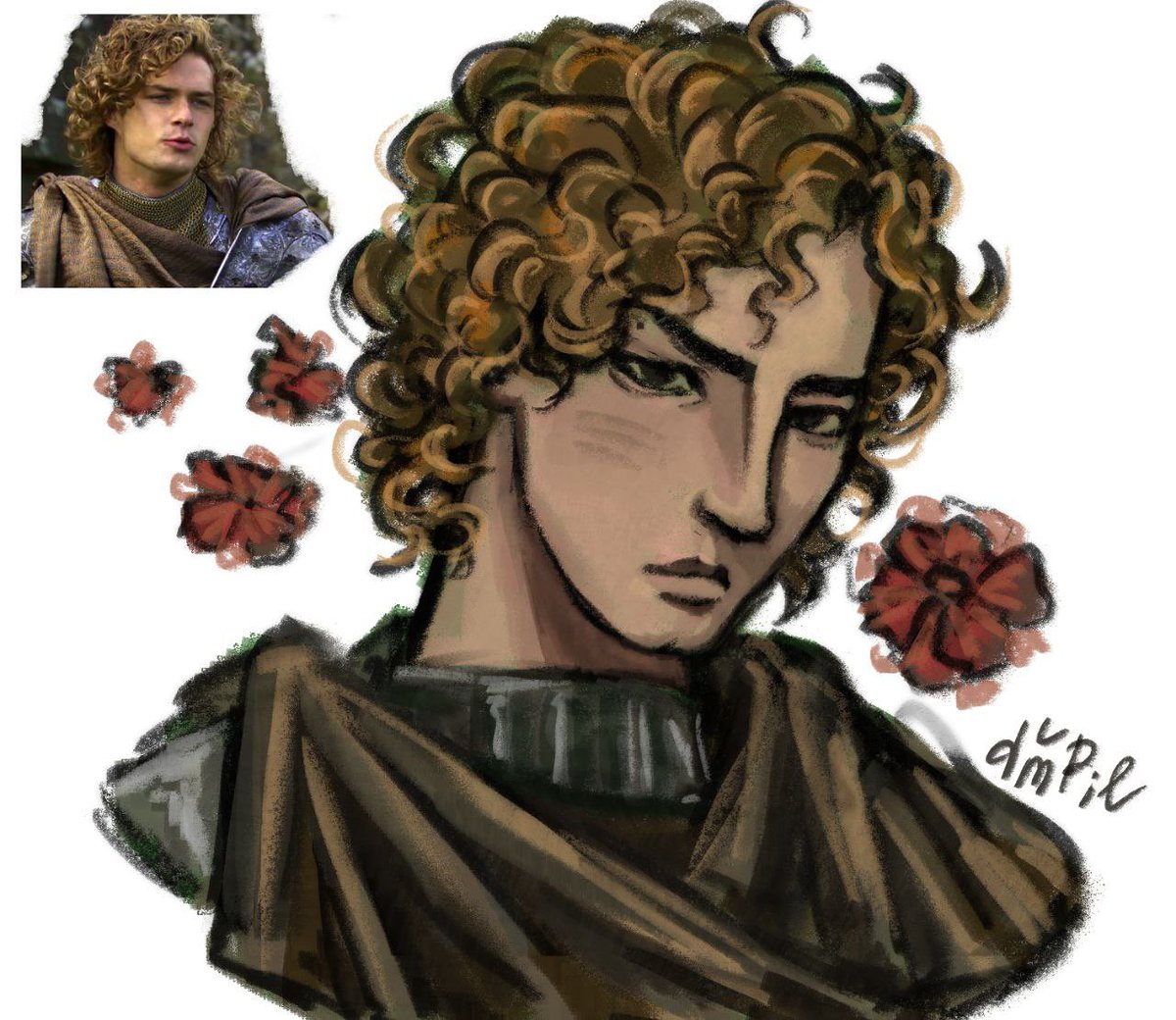 Dump1e_1's tweet image. I Love drawing twinks #GameofThrones #GoT #lorastyrell