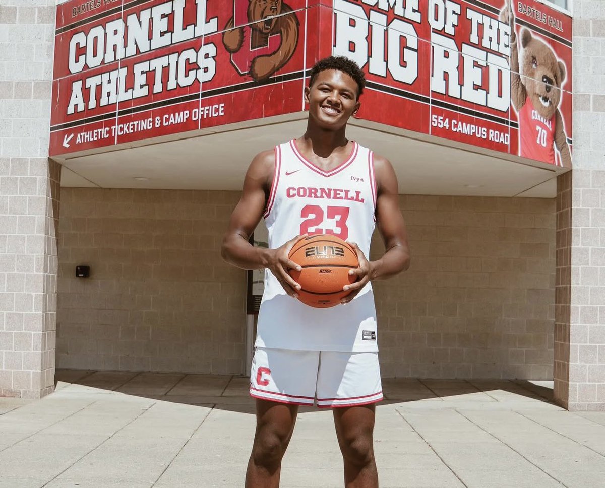 MPJelite's tweet photo. Tre Paulding on his visit to Cornell! One of the best student athletes in the 2026 class. https://t.co/v849rVAEJA