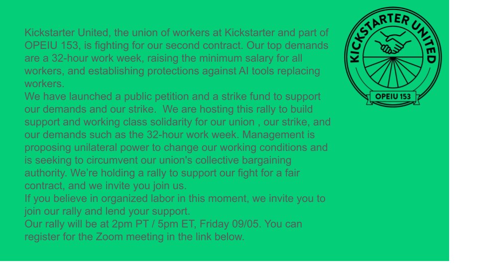 Kickstarter United tweet media