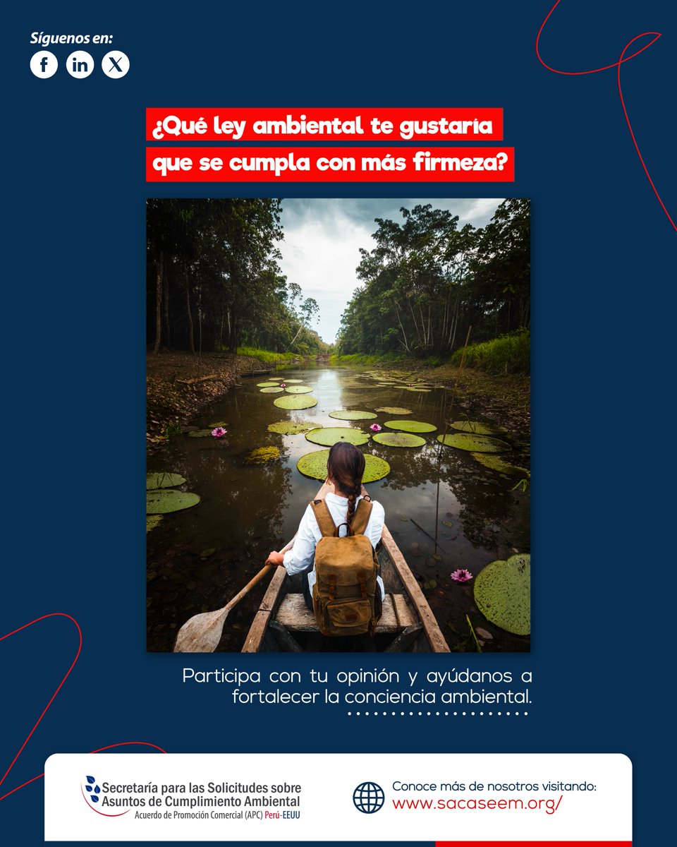 Saca_Seem's tweet photo. 📣 La aplicación efectiva de la legislación ambiental es una responsabilidad compartida.
¿Qué aspecto de la protección ambiental crees que necesita más atención en tu país? 💬

Comenta abajo y conoce cómo funciona el mecanismo de Solicitudes en https://t.co/TzhzVxhbuM

#OEA https://t.co/ucJIwrvQTr