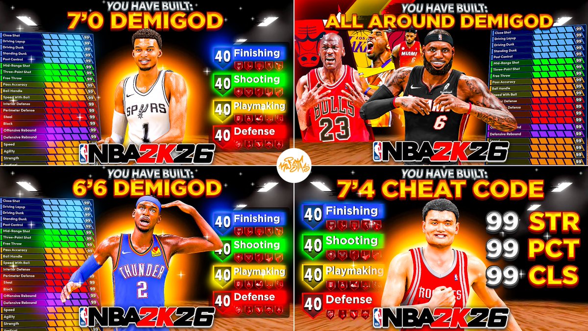 NBA2K26 Builder Thumbs🎨

DM To Work📩