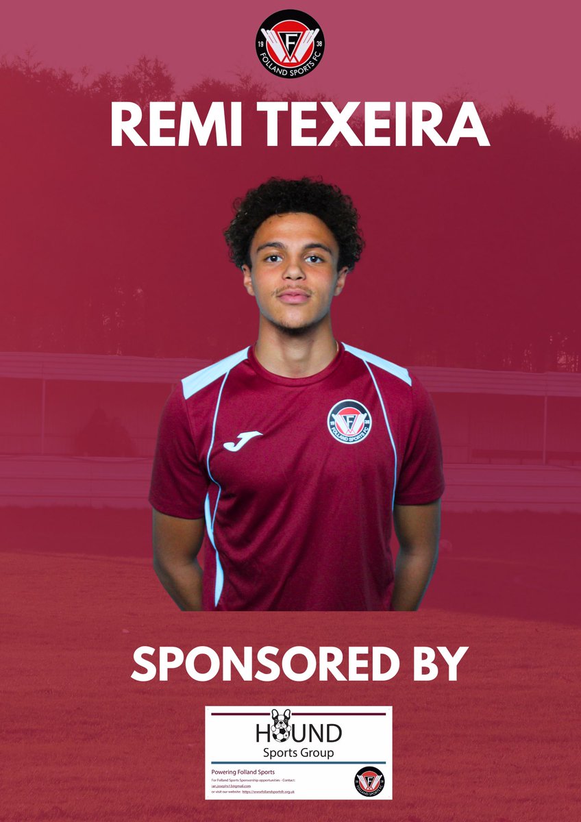 𝐏𝐥𝐚𝐲𝐞𝐫 𝐒𝐩𝐨𝐧𝐬𝐨𝐫𝐬𝐡𝐢𝐩 ✈️

Thank you to Hound sports group for sponsoring Remi Texeira for the upcoming season 🤝