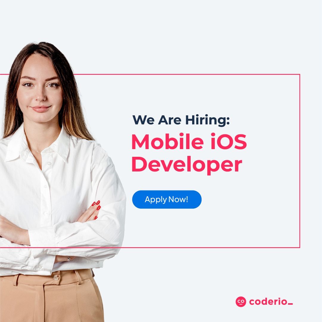 coderio_'s tweet image. #WeAreHiring 💥 We are seeking a #MobileiOS Developer to help us shape the future of mobile 📱If you&apos;re interested, send your CV to talent@coderio.com 📩 #Coderio #technology #softwaredevelopment #Hiring #WeLoveRemote #Mobile #iOS