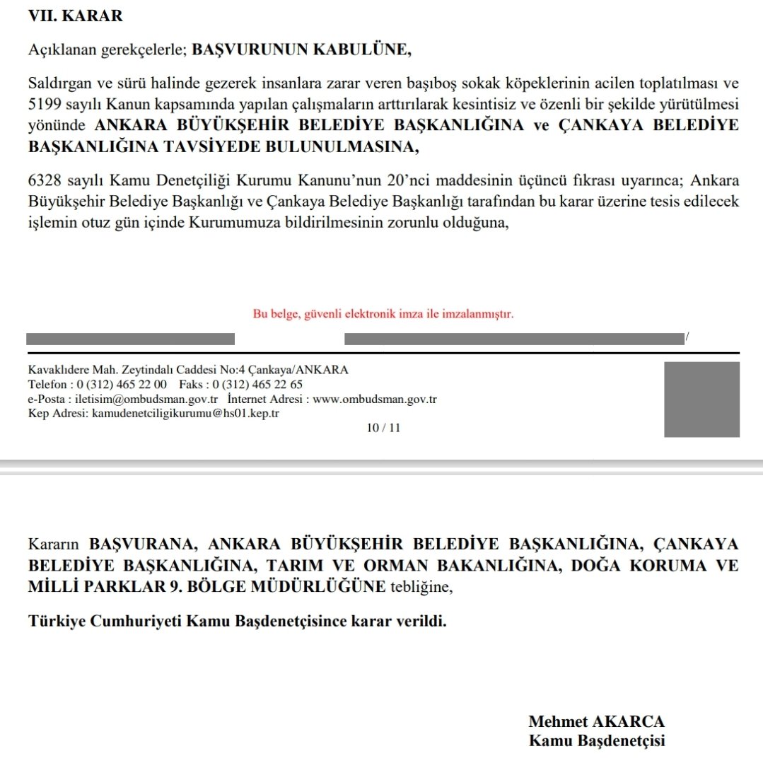 Cimer başvurunuza rağmen belediye başıboş köpekleri toplamıyor mu?

Kamu Denetçiliği Kurumu'na şikayet edebilirsiniz. Kamu denetçisine hesap versinler.
<a href="/TRombudsman/">Kamu Denetçiliği Kurumu (Ombudsmanlık)</a>
