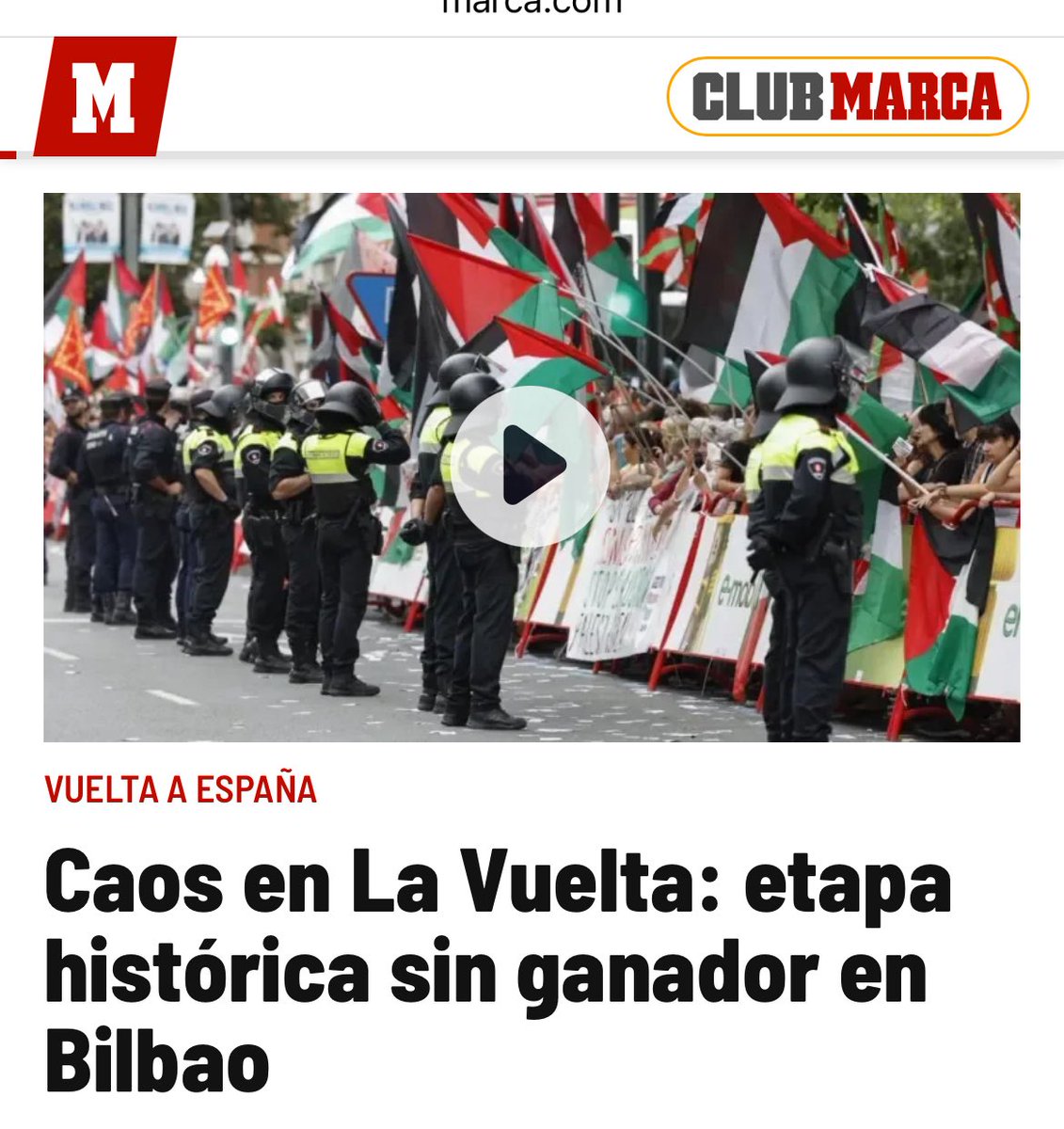 EgioVictor's tweet photo. Caos ninguno. Todo un ejemplo de organización popular y solidaridad internacionalista.

Sí que ha habido un ganador: el pueblo vasco y toda la gente buena de este país. 

Gora Euskadi y qué viva Palestina libre ✊🏼 https://t.co/qTOprueNc8