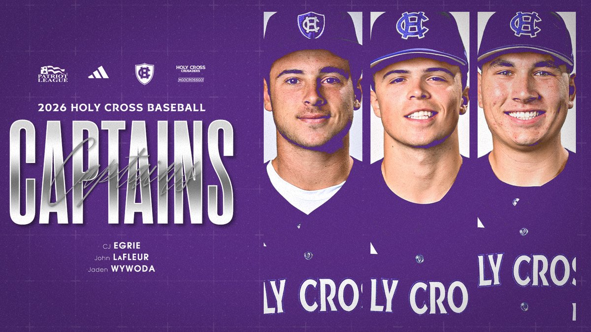 Introducing our team captains for 2026 🫡

📰 bit.ly/47mE8s0

#GoCrossGo
