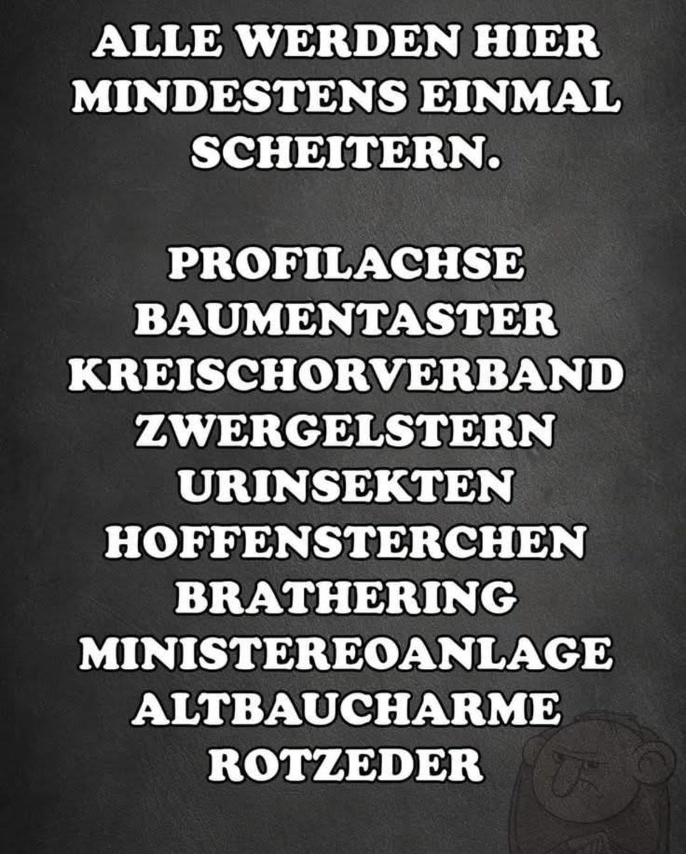 #Nachbarin 

Ich hänge bei „Baumentaster“…