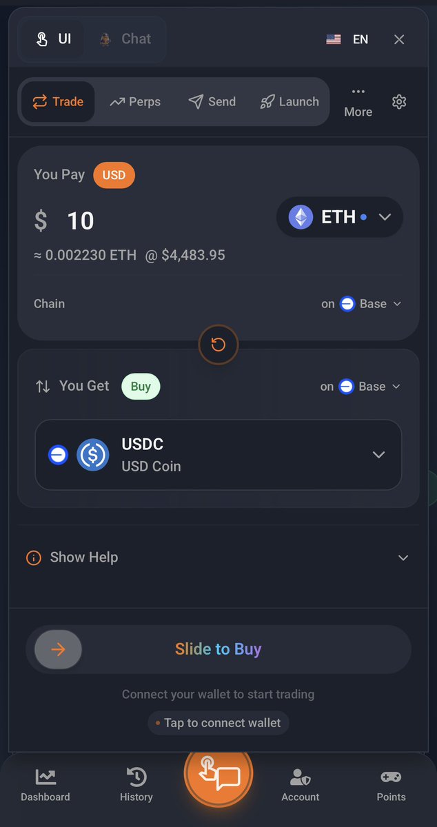 tator_trader's tweet image. The Old Way:
🌀 Juggling too many wallets & seed phrases, switching apps nonstop, clunky DeFi interfaces.
The Tator Way:
💬 One conversation, any platform — chat or click, 20+ chains, beginner-friendly with pro-level tools. No messaging caps.
Results:
✅ 90% faster trades
✅…