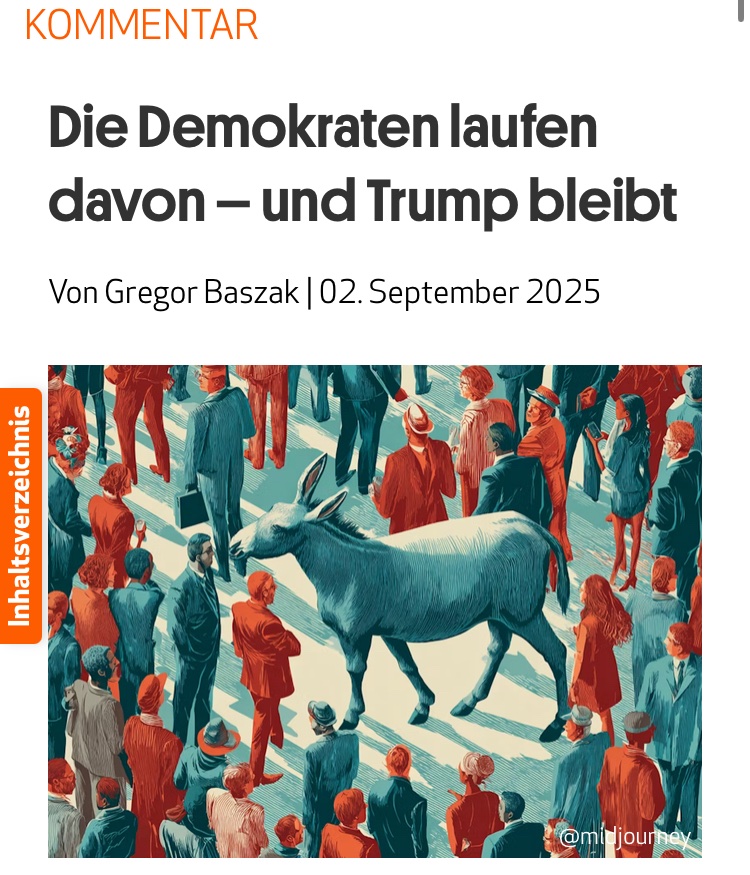 Ohne Trump wären die Republikaner den Weg von Angela Merkels CDU oder der Tories in England gegangen und hätten vor der sozial-progressiven Diskurshegemonie einfach kapituliert.

Ich in <a href="/MAKROSKOP_Mag/">MAKROSKOP</a> darüber, warum Trump wiederholt die Präsidentschaft gewann
