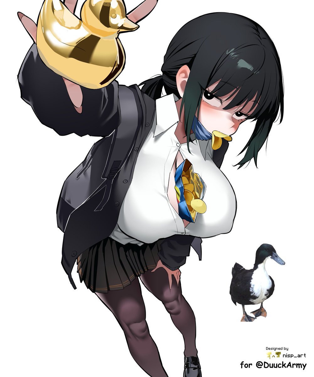 DuuckArmy's tweet image. Duck #107
#Makingaduckarmy
By: @nisp_art