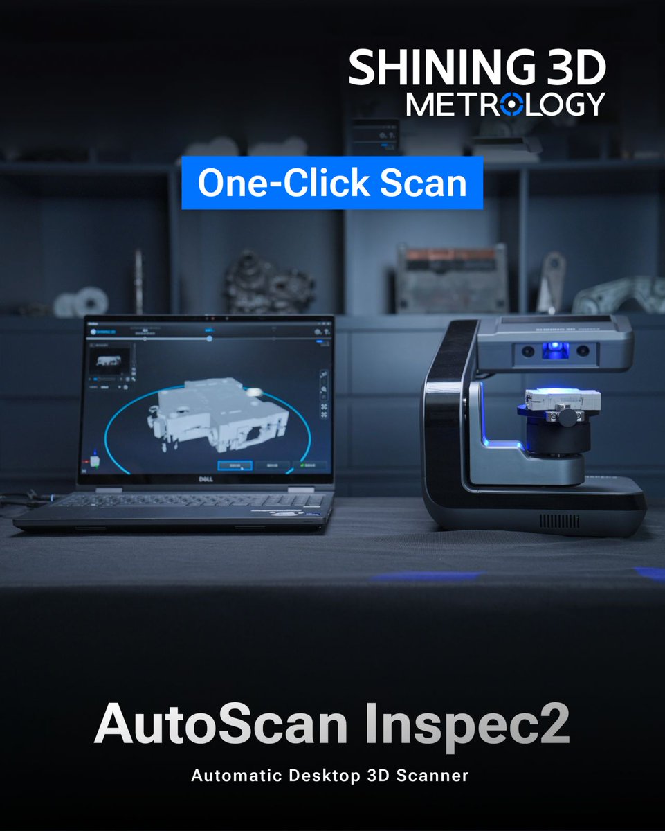 3dinnovatec's tweet image. ✨ AutoScan Inspec2 lleva la precisión de grado metrológico

🌐3d-innovatec.com/shining-3d-1

#AutoScanInspec2 #qualitycontrol #reverseengineering #jewelry #electronics #Metrology #3dscanning #3dinnovatec