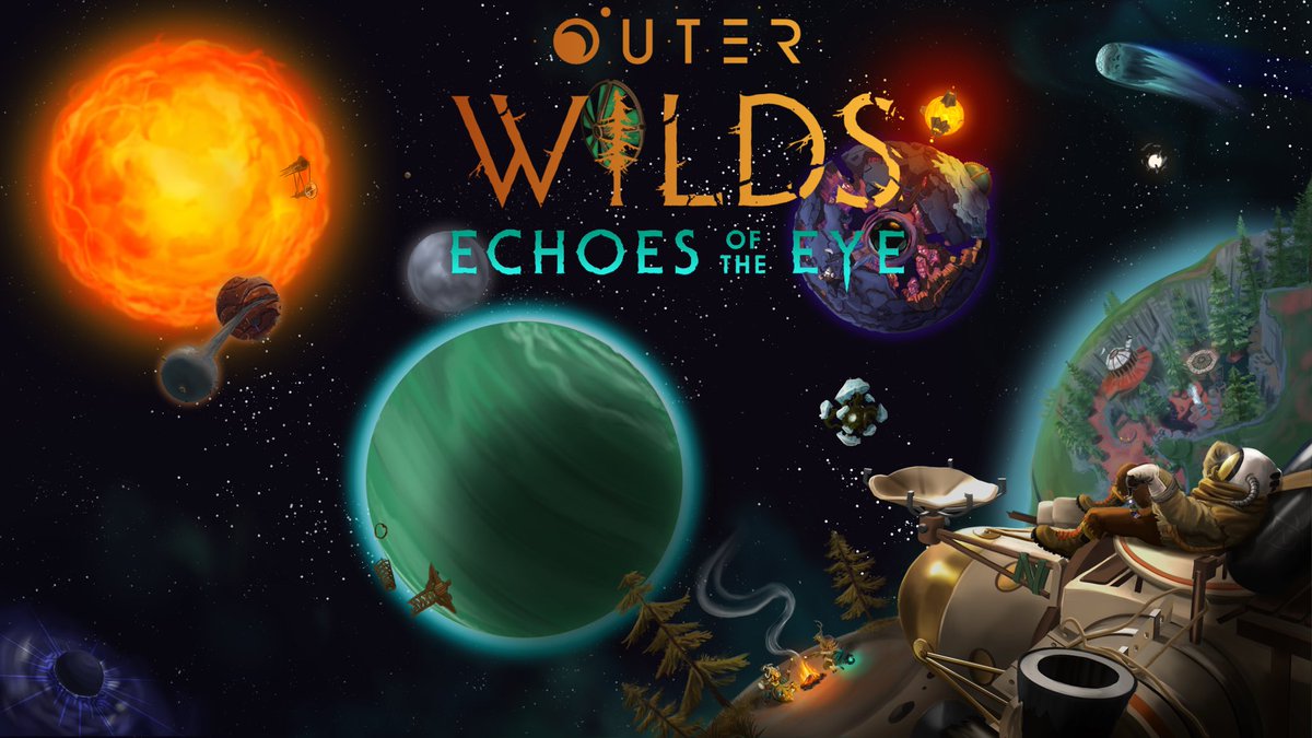 Grocrane's tweet image. Je viens de finir ce chef d’œuvre qu’est Outer Wilds et son dlc… j’ai jamais été autant ému en jouant à un jeux vidéo le jeu est tout simplement parfait (et tellement triste 😭)

 il faut absolument que vous y jouer genre vraiment c’est le meilleur jeu que j’ai fait dans ma vie