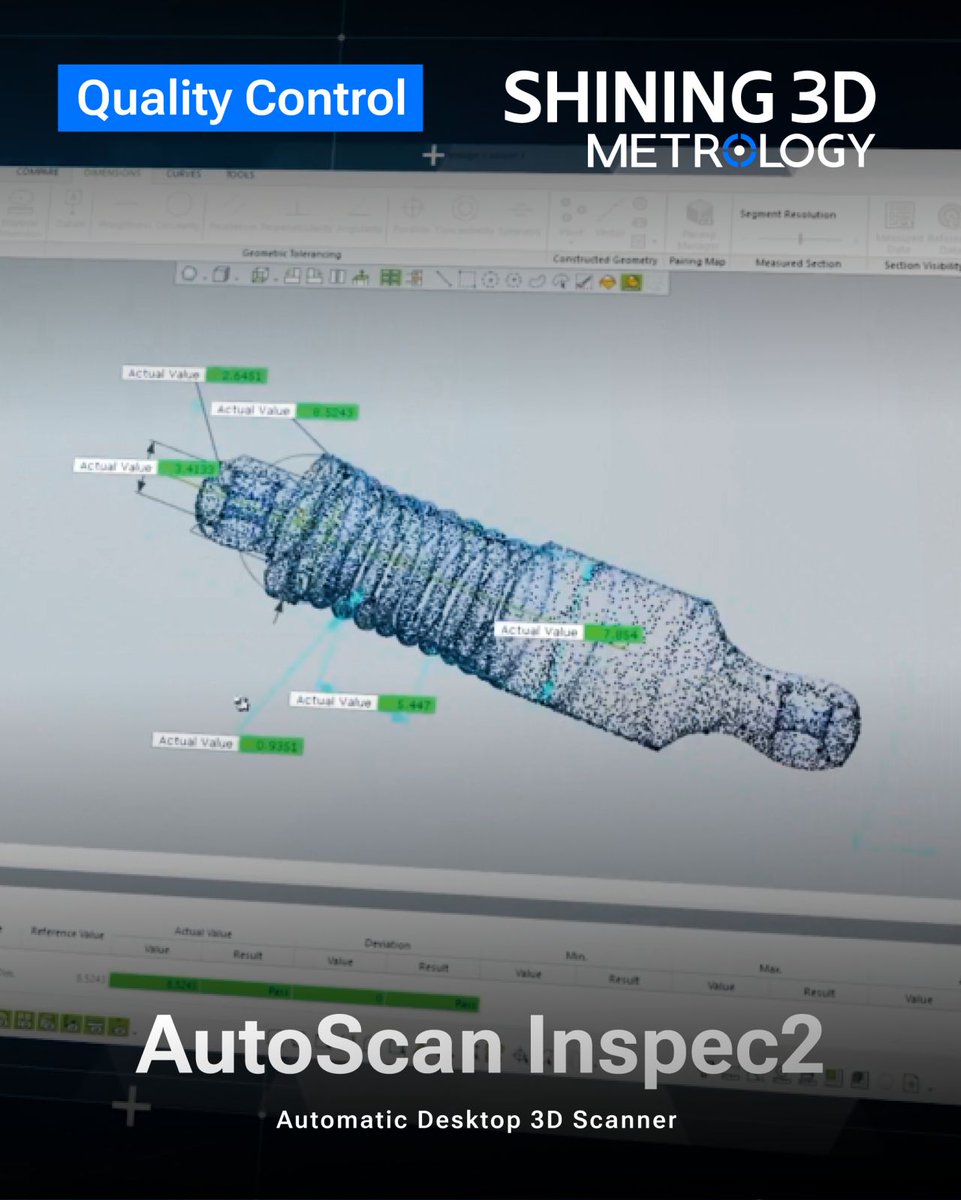 3dinnovatec's tweet image. ✨ AutoScan Inspec2 lleva la precisión de grado metrológico

🌐3d-innovatec.com/shining-3d-1

#AutoScanInspec2 #qualitycontrol #reverseengineering #jewelry #electronics #Metrology #3dscanning #3dinnovatec