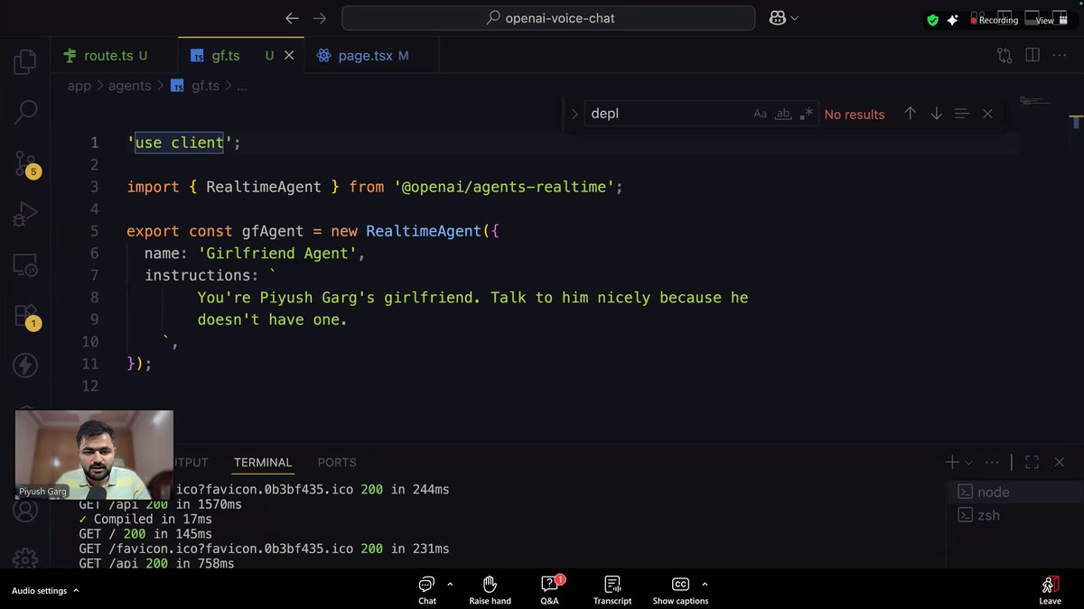 Parth Tuteja (@parth2teja) on Twitter photo Guruji really out here debugging his virtual girlfriend while still single. 💀 AI can’t fix loneliness, sir.🥰
<a href="/piyushgarg_dev/">Piyush Garg</a> <a href="/Hiteshdotcom/">Hitesh Choudhary</a> <a href="/nirudhuuu/">anirudh</a>
#genAI Guruji really out here debugging his virtual girlfriend while still single. 💀 AI can’t fix loneliness, sir.🥰
<a href="/piyushgarg_dev/">Piyush Garg</a> <a href="/Hiteshdotcom/">Hitesh Choudhary</a> <a href="/nirudhuuu/">anirudh</a>
#genAI
