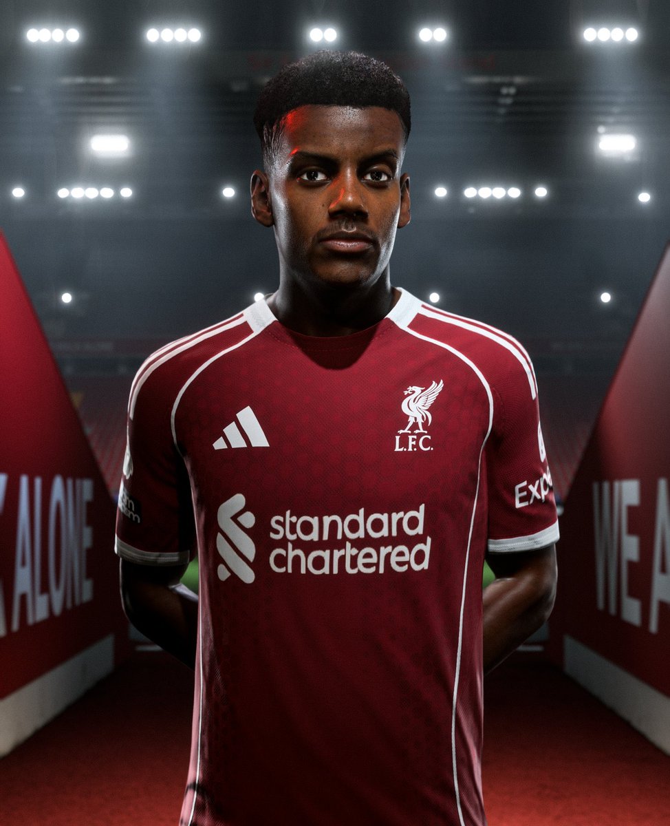 🚨Oficial Isak del Liverpool en FC26✅