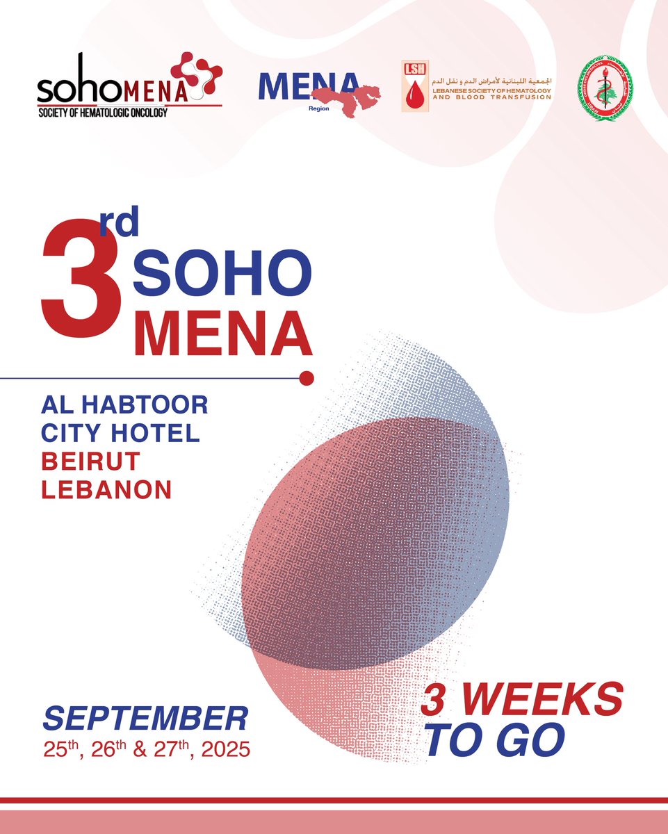 sohomena's tweet photo. Only 3 weeks to go!
Join us in person with world-renowned speakers from the USA &amp; EU
🧬 Cutting-edge updates
⏰ Mark your calendar
➡️ Register today! 
https://t.co/Fo7wCfGu5m https://t.co/ihIZRSuIE8