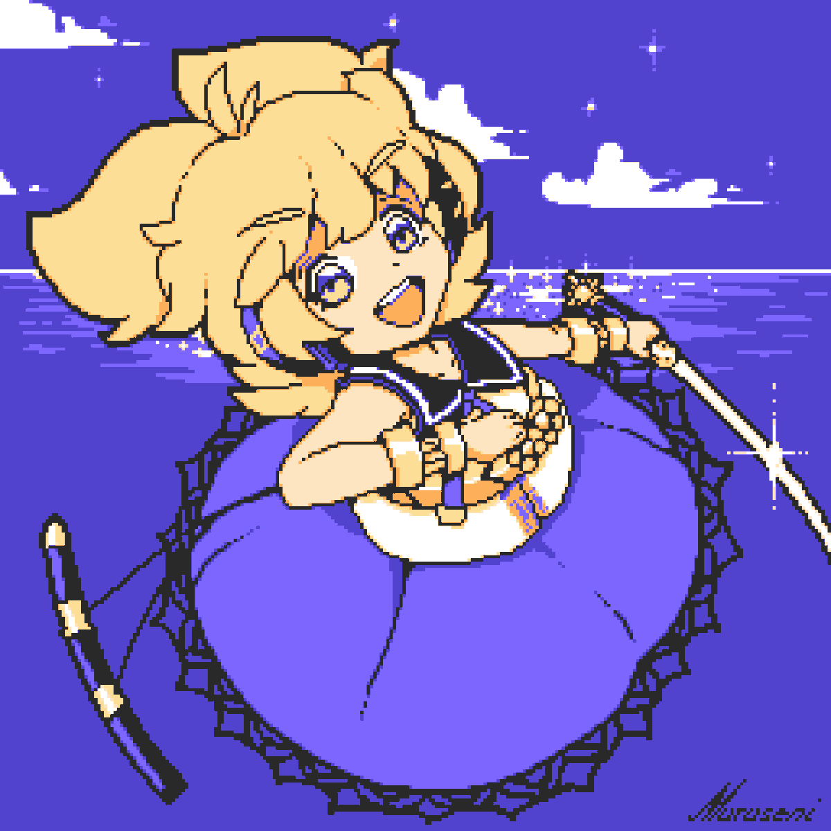 Miko!

#東方Project
#touhou 
#pixelart
