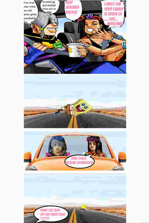 j_bizzare's tweet photo. jodio on tht....    HAHAHAHA #jjba #part9 #jojolands https://t.co/XmLYu1zv9k