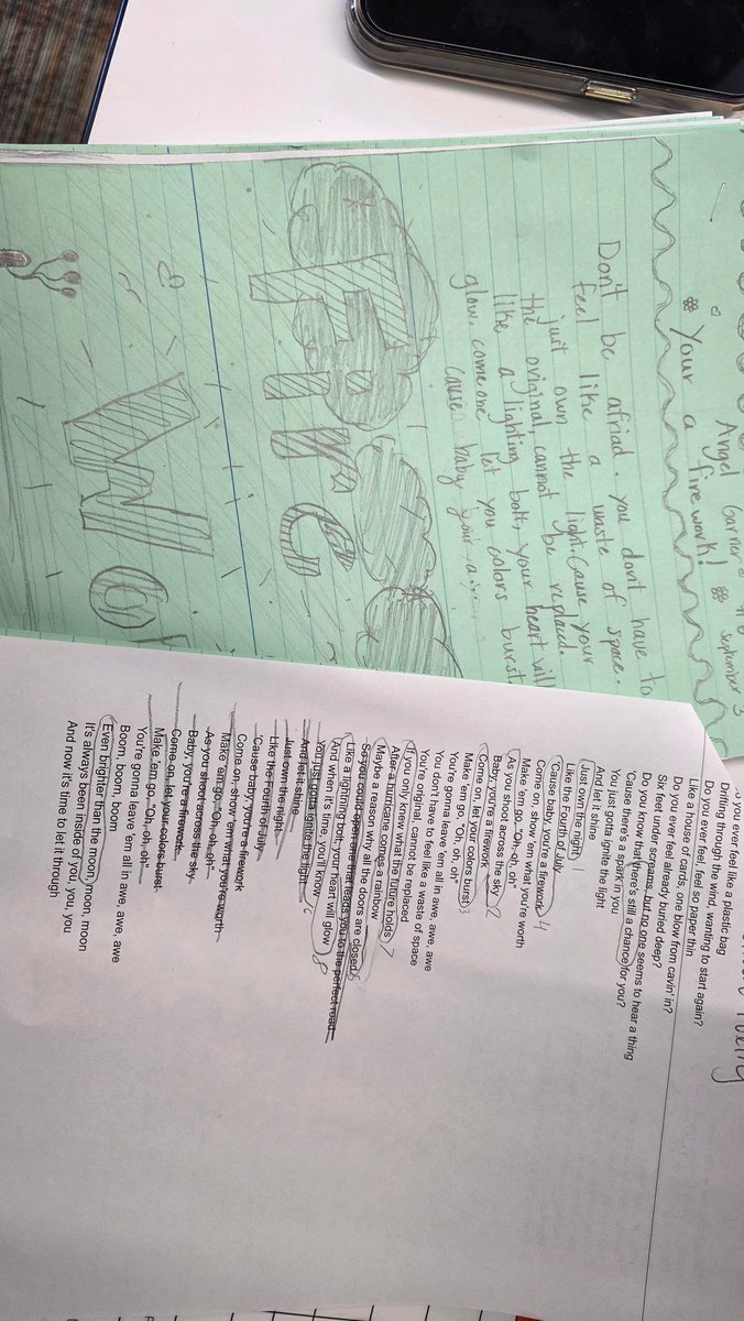 Timia Baldwin, M.Ed 📓🍎 (@fancy4thteacher) on Twitter photo Today we did "Blackout Poetry" where we took a text/book/lyrics to pull out meaningful words to recreate our own poems! A time was had and creativity flowed throughout Room 2506! <a href="/HumbleISD_ACE/">Autumn Creek Elementary</a> #GrowthWins #FocusOnTheGood <a href="/Humble_ElemELA/">Humble ISD Elementary ELA</a> Today we did "Blackout Poetry" where we took a text/book/lyrics to pull out meaningful words to recreate our own poems! A time was had and creativity flowed throughout Room 2506! <a href="/HumbleISD_ACE/">Autumn Creek Elementary</a> #GrowthWins #FocusOnTheGood <a href="/Humble_ElemELA/">Humble ISD Elementary ELA</a>