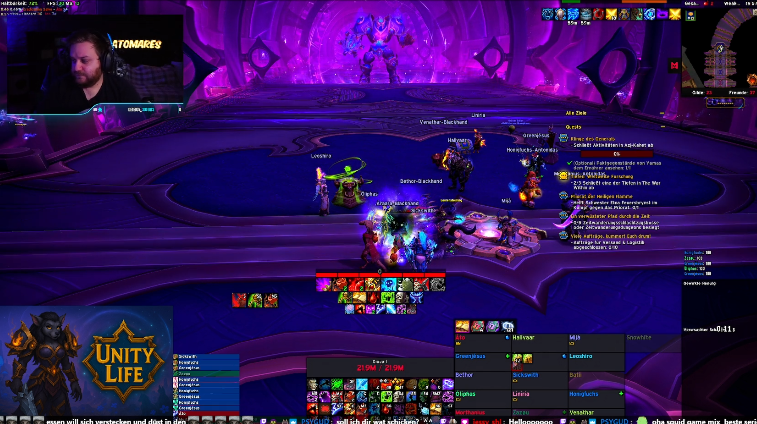 Wir sind live mit was WoW :D
atomares.live

#atomares #worldofwarcraft
