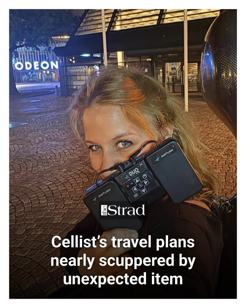 The Strad (@thestradmag) on Twitter photo There have been many issues recently with musicians attempting to board airplanes with their instruments. However, for Maja Bogdanovic, her cello was not the problem: thestrad.com/news/cellists-…
<a href="/MajaCellist/">Maja Bogdanovic</a> There have been many issues recently with musicians attempting to board airplanes with their instruments. However, for Maja Bogdanovic, her cello was not the problem: thestrad.com/news/cellists-…
<a href="/MajaCellist/">Maja Bogdanovic</a>