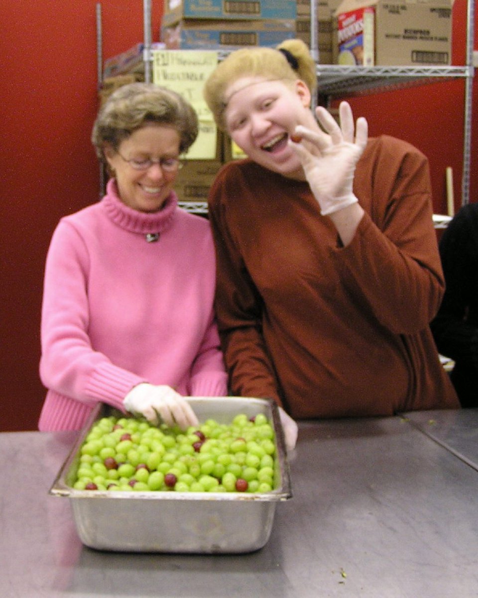 As we reminisce over our 125 year history, we remember former programs like Time to Rap. Time to Rap was a beloved teenage support and activity group. This photo was from a group outing at a food bank.
