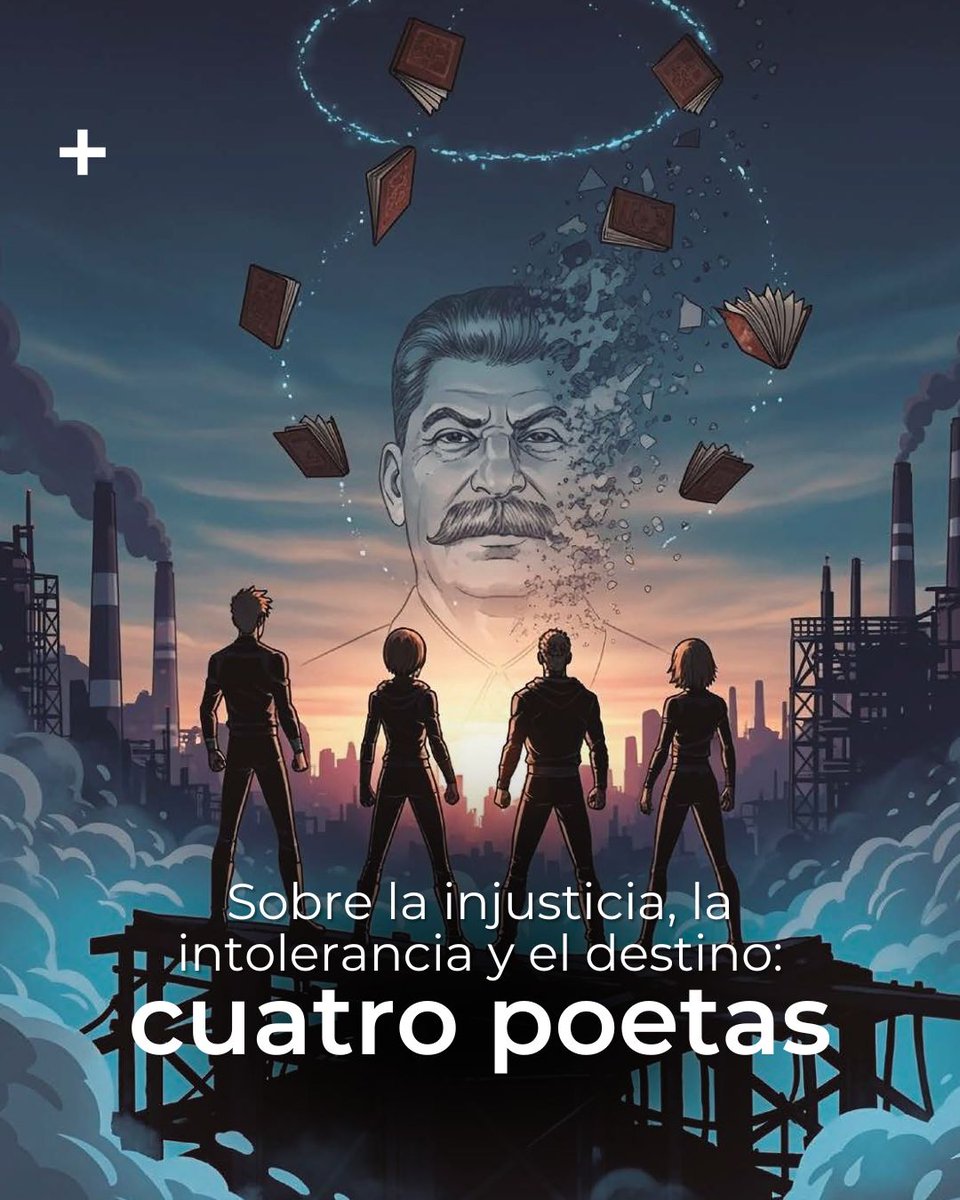 revistaLeemas's tweet photo. ✨ Sobrevivir al poder, al silencio y a la intolerancia: la vida y obra de Ajmátova, Pasternak, Mandelshtam y Tsvetáyeva son testimonio de que la poesía puede más que la censura.

📖 Lee el texto de Jorge Fernández Granados y adéntrate en la historia de cuatro poetas que enfrentaron la injusticia y el destino con la fuerza de sus palabras.
https://t.co/X0XrqPBeo3

#JorgeFernándezGranados