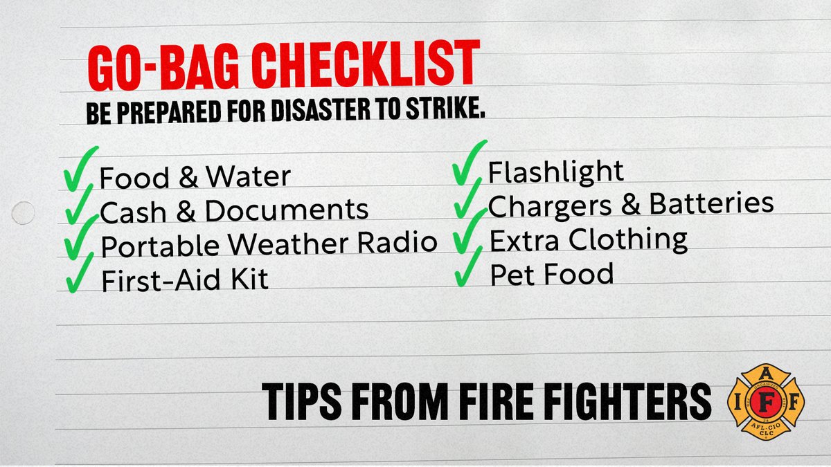 🛑 September is #NationalPreparednessMonth!

Be ready before disaster strikes – plan, prepare, and stay safe. 💪