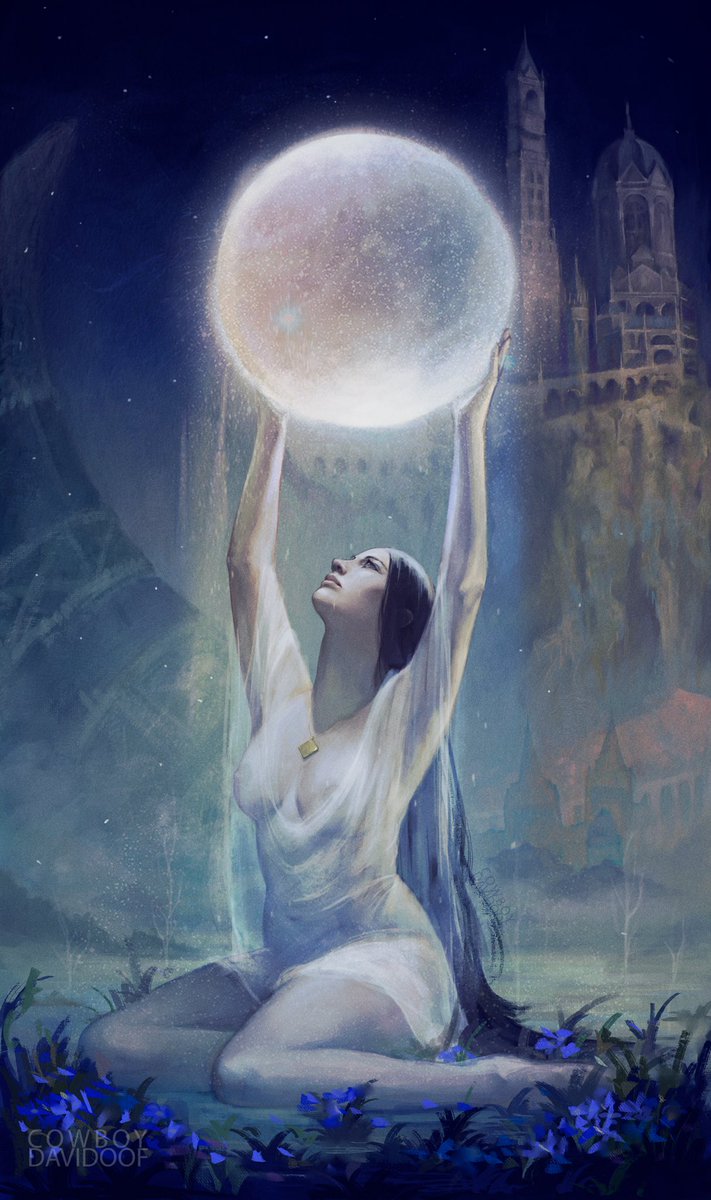 cowboy_davidoff's tweet image. Bewitching the Academy. 
The last queen of Caria, Rennala of the Full Moon. #ELDENRING