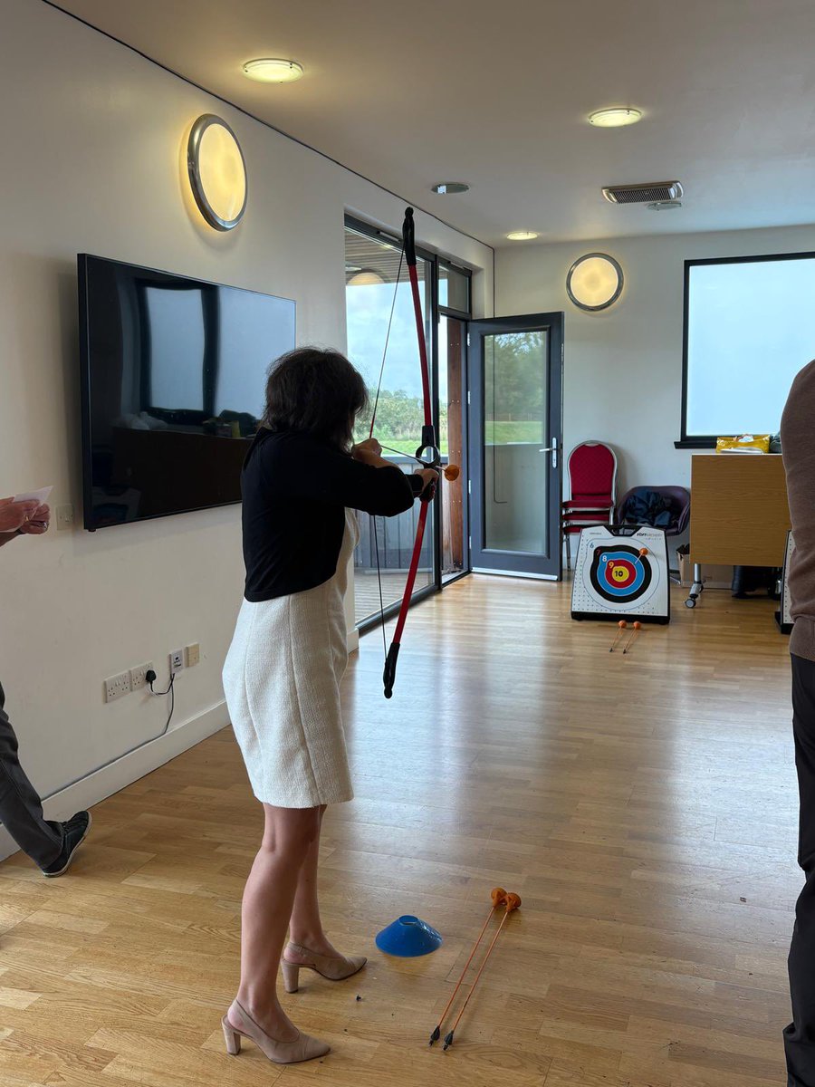 It was a real privilege to be invited to speak at the <a href="/SMN_Scotland/">Sporting Memories Scotland</a> Volunteer Conference about the value of occupation.

A huge thank you, including your continued support in creating practice education placements for our <a href="/ENU_OT_/">Edinburgh Napier Occupational Therapy</a> students.

We even got to try some archery 🏹!