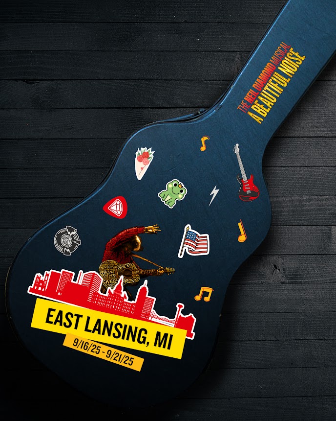 beautifulnoise's tweet photo. Performances start tonight, East Lansing!

Get on board and see the cast of @NeilDiamond 's musical, #ABeautifulNoise, at @WhartonCenter from 9/16 to 9/21.

🎟️ For tickets, visit https://t.co/Xj6d7z32gS https://t.co/cnjVBgogNZ