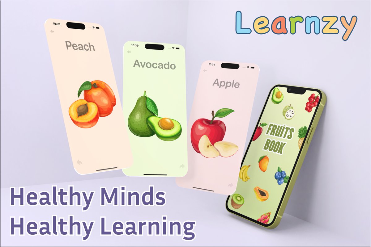 learnzyKidsApp's tweet photo. 🍎🍌Something fresh is coming to #Learnzy!
We’re working on a brand-new #Fruits 🥭 #book designed to help #kids learn and recognize fruits in a #colorful, engaging way. 🌟
Stay tuned, this juicy update is on the way! 🚀 #buildinpublic #Shipaton #SwiftUI #ios #toodler #indiedev https://t.co/PQJ0WkjlVr