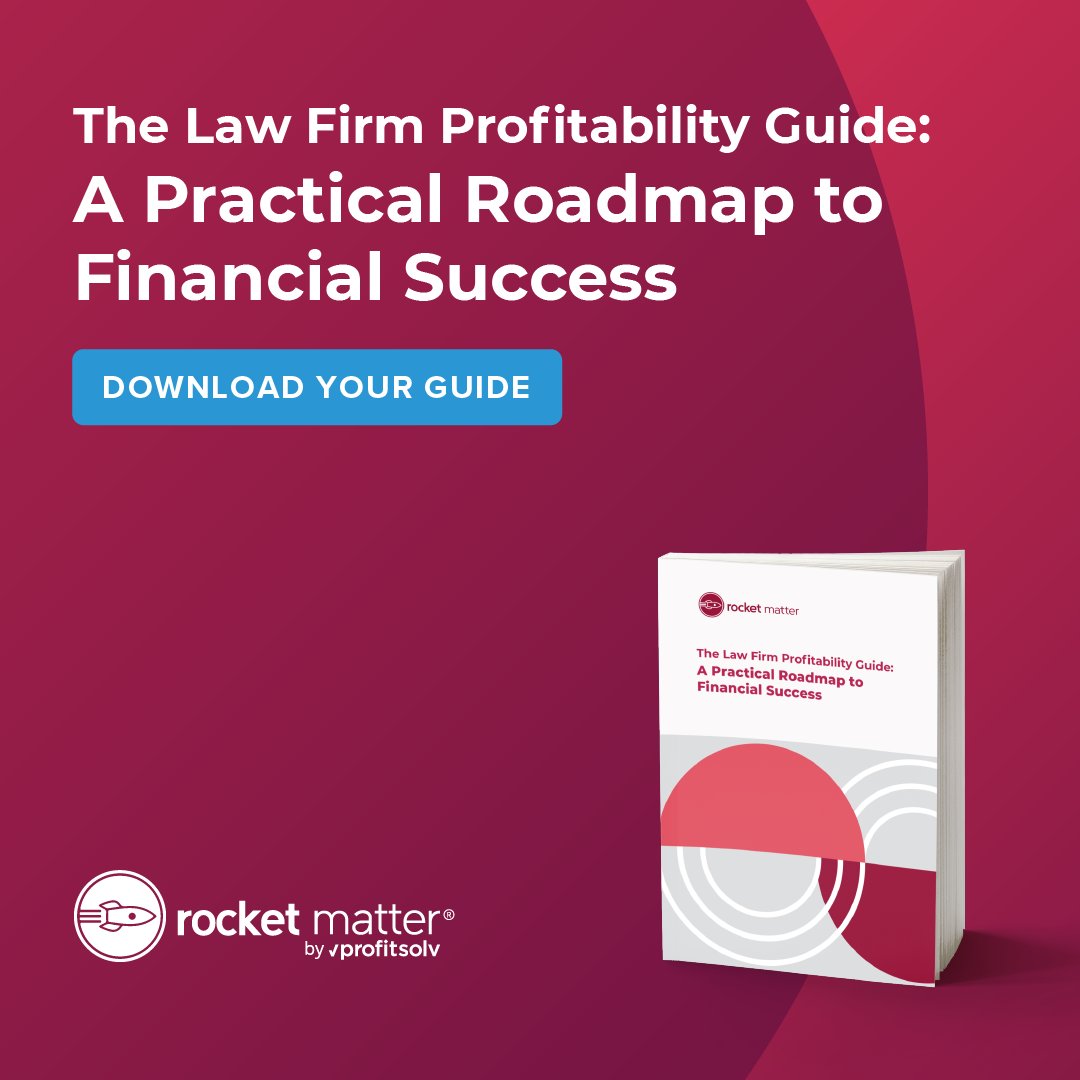 rocketmatter's tweet image. Your law firm can be more profitable with a few simple financial management strategies. Cross-examine your revenue with our free Law Firm Profitability Guide to uncover unnecessary expenses ➡️ hubs.ly/Q03FDTMz0 
#LegalOps #ProfitabilityTips #LawFirmFinances