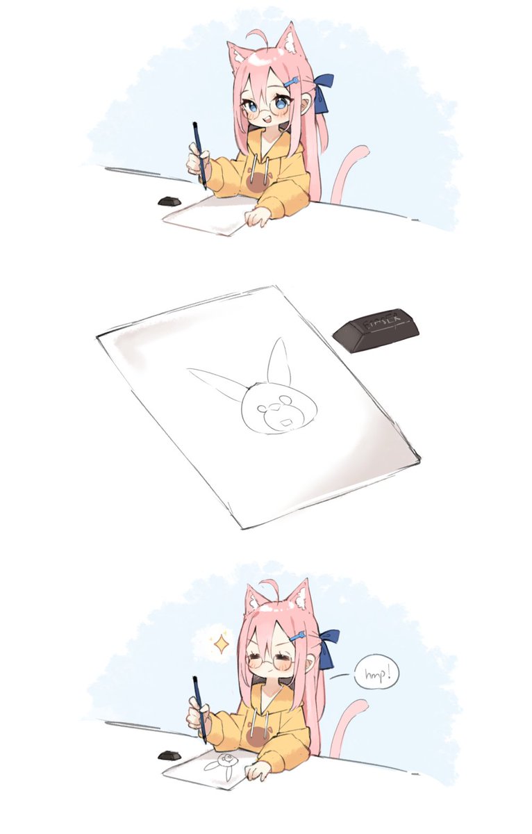 「Cleaning folders this morning and got to」|kuwiii 💋 クリのイラスト