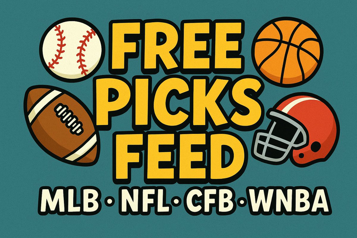 Something for everyone on the picks feed right now 👊

Link: tinyurl.com/yc6sm4py

<a href="/BigSmokeyPicks/">Big Smokey</a> 3x MLB picks
<a href="/JustLuckyPicks/">Just Lucky🍀</a> WNBA prop
<a href="/CDR_Betting/">CDR_Betting</a> Home run BOOSTED LOTTO🎟️
<a href="/Loughy_D/">Dave Loughran</a> Thursday Night Football Bet
<a href="/BetOnRage/">JC1 🚀</a> MLB Trend Bet 

Loads more!