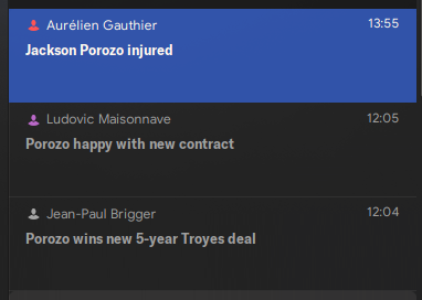 Standard FM24 experience