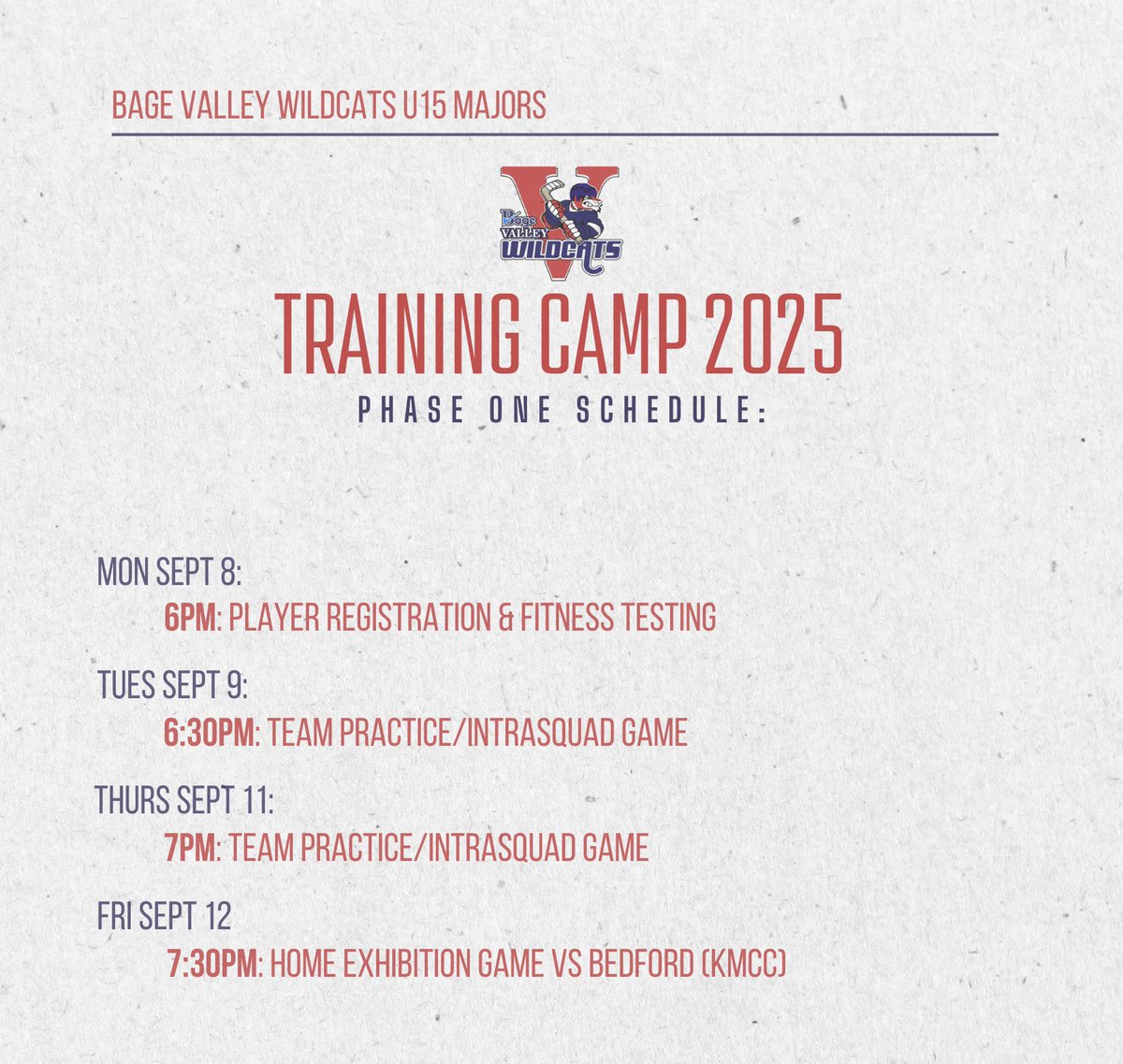 It all begins on Monday…⌛️