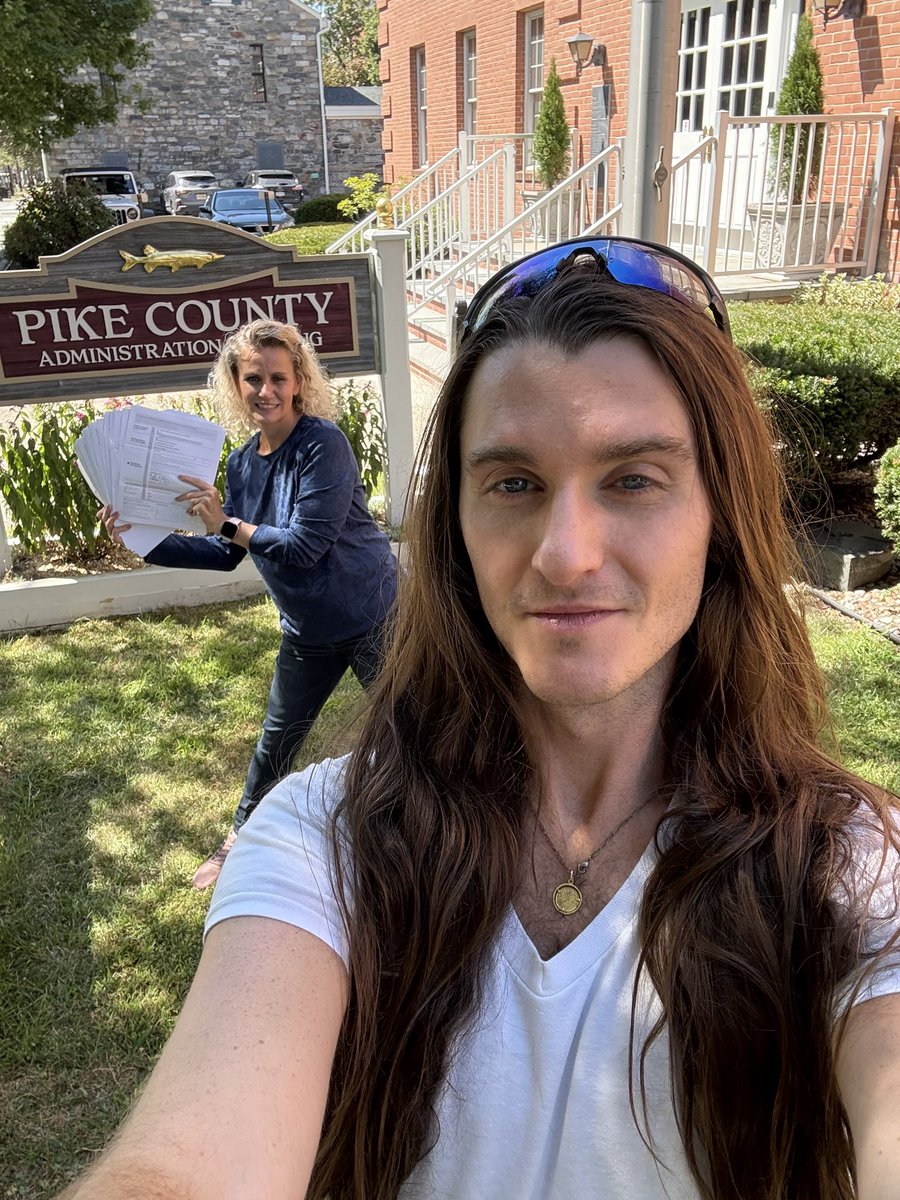ThePersistence (@scottpresler) on Twitter photo Just turned in 31 voter registration forms + Emergency Backup Ballots to the Pike County Board of Elections.
We’re heavily investing in rural Pennsylvania counties to offset blue ones.
Great job, 👉<a href="/Ginagina822/">Gina Mancato #RegisterPAforTrump</a>.
+31🟥 Just turned in 31 voter registration forms + Emergency Backup Ballots to the Pike County Board of Elections.
We’re heavily investing in rural Pennsylvania counties to offset blue ones.
Great job, 👉<a href="/Ginagina822/">Gina Mancato #RegisterPAforTrump</a>.
+31🟥