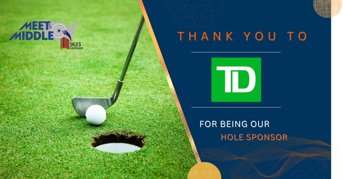 ⛳ Big thanks to TD Securities for being a #HoleSponsor at #MeetintheMiddle 2025!

Learn more about our event: info.1623farnam.com/2025-meet-in-t…