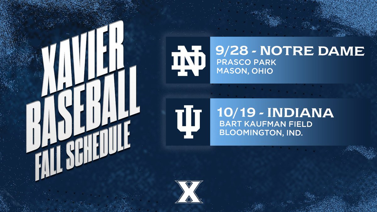 The Musketeers' fall schedule is out now! ⬇️⬇️⬇️