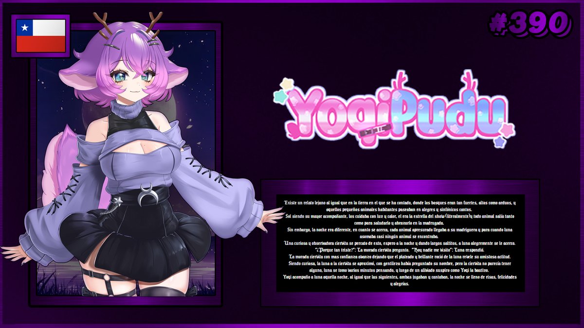 Ritcher Code 🖥️✨《 Staff KuroRingo 》 (@ritchercode) on Twitter photo ¡Nueva ficha creada y agregada a la VTuberDEX 3.0!
VTuber #390: <a href="/YoqiPudu/">PUDU!! 🦌💜 alther group</a> ¡Nueva ficha creada y agregada a la VTuberDEX 3.0!
VTuber #390: <a href="/YoqiPudu/">PUDU!! 🦌💜 alther group</a>